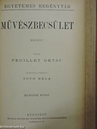 Művészbecsület I-II.