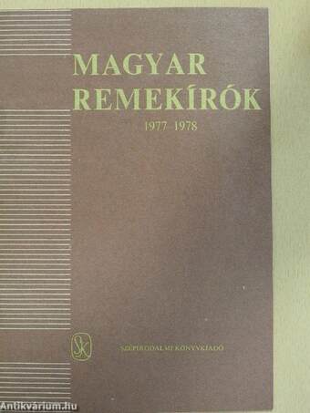 Magyar Remekírók 1977-1978