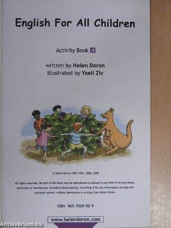 English for All Children - Activity Book 4.