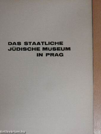 Das Staatliche Jüdische Museum in Prag