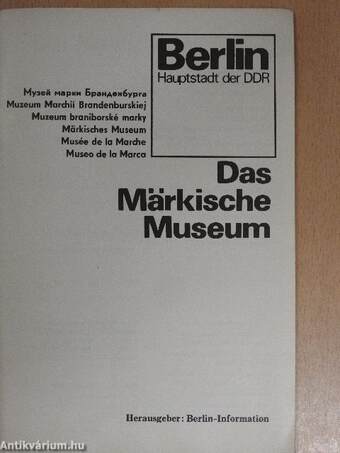 Berlin - Das Märkische Museum