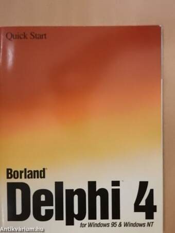 Borland Delphi 4 - Quick Start