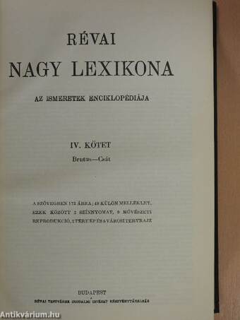 Révai nagy lexikona 4. (töredék)