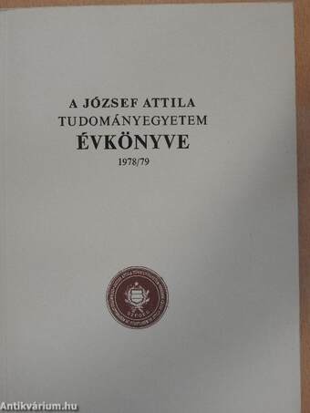 A József Attila Tudományegyetem Évkönyve 1978/79