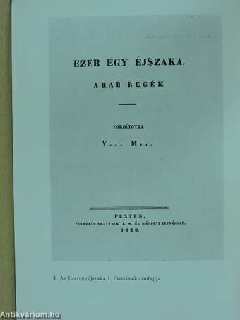 Beszélyek és regék/Ezeregyéjszaka 1. füzet