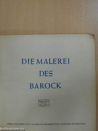 Die Malerei des Barock