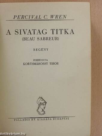 A sivatag titka