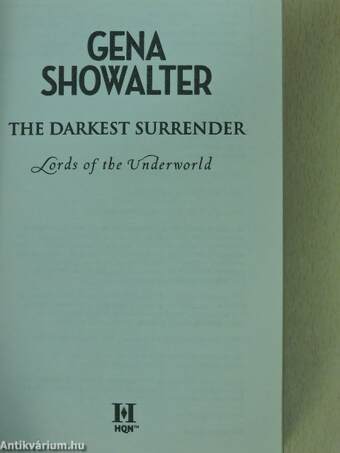 The darkest surrender