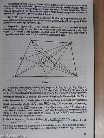 Középiskolai matematikai lapok 1993/1-10.