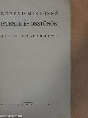 Istenek és ösztönök