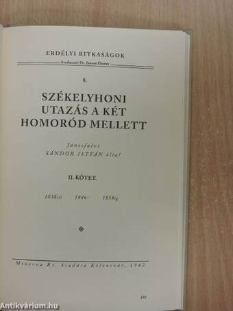 Székelyhoni utazás a két Homoród mellett I-II.