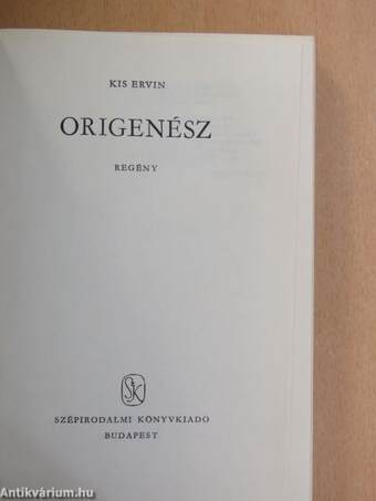 Origenész