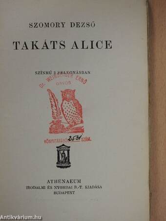 Takáts Alice