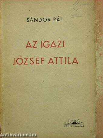 Az igazi József Attila