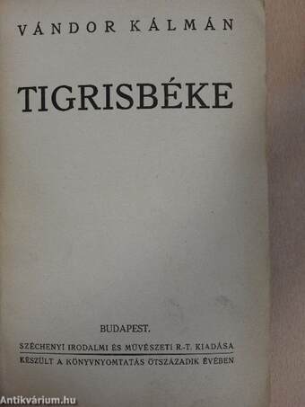 Tigrisbéke