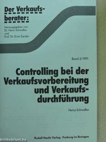 Controlling bei der Verkaufsvorbereitung und Verkaufsdurchführung