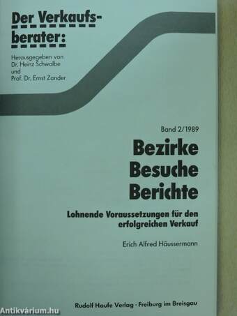 Bezirke, Besuche, Berichte