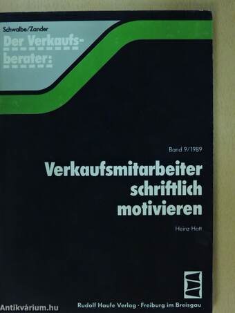 Verkaufsmitarbeiter schriftlich motivieren