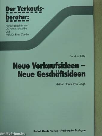 Neue Verkaufsideen - Neue Geschäftsideen