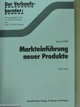 Markteinführung neuer Produkte