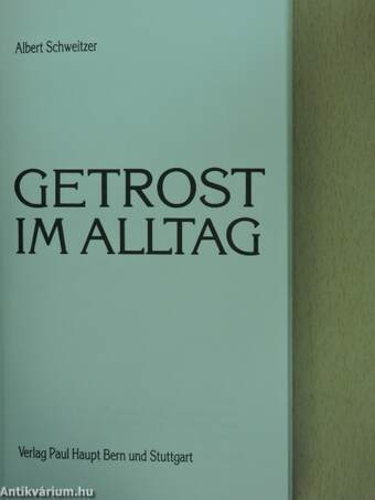 Getrost im alltag