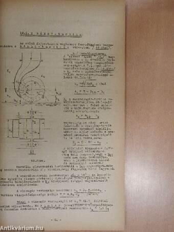 Hidrogépek üzemtana és szerkezettana II.