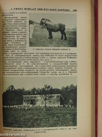 A Pesti Hirlap Nagy Naptára 1936