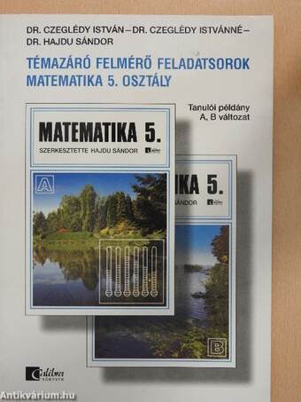 Témazáró felmérő feladatsorok - matematika 5. osztály