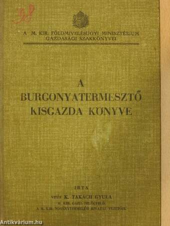 A burgonyatermesztő kisgazda könyve