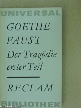 Faust I.