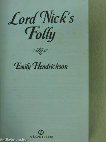 Lord Nick's Folly