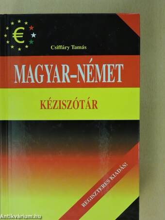 Magyar-német kéziszótár