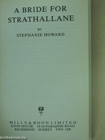 A Bride for Strathallane