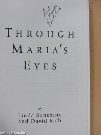 Through Maria's Eyes (dedikált példány)