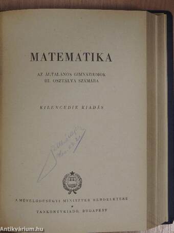 Matematika I-IV.