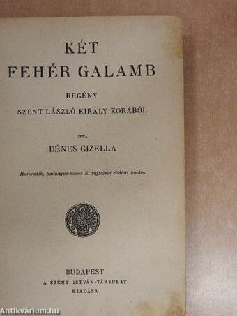 Két fehér galamb