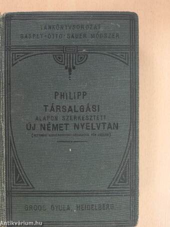 Társalgási alapon szerkesztett új német nyelvtan