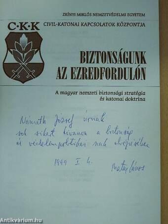 CKK könyvek 1998. 2. szám (dedikált példány)