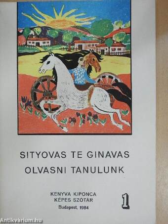 Cigány-magyar képes szótár 1-4./Szószedet a cigány-magyar kísérleti képes szótár négy füzetéhez