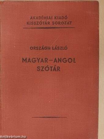 Magyar-angol szótár