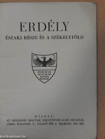 Erdély északi része és a Székelyföld