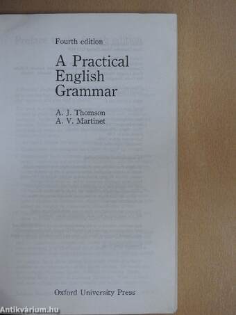 A Practical English Grammar