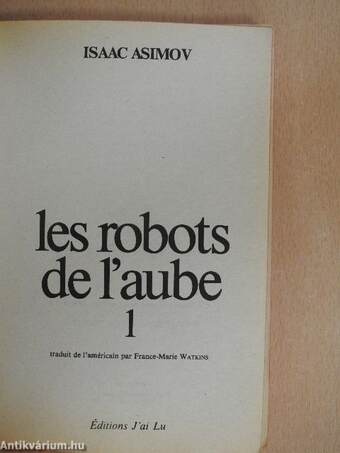 Les Robots de l'aube 1.