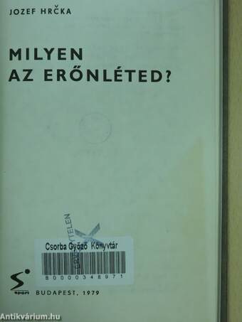 Milyen az erőnléted?