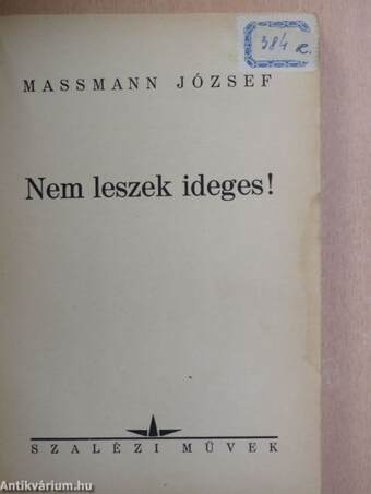 Nem leszek ideges!