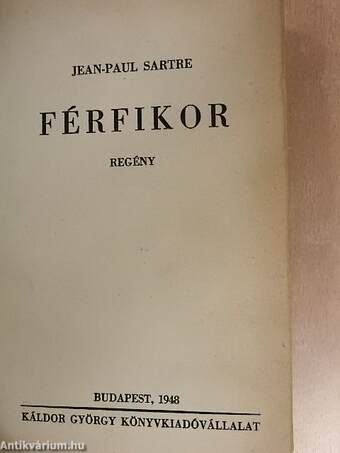 Férfikor