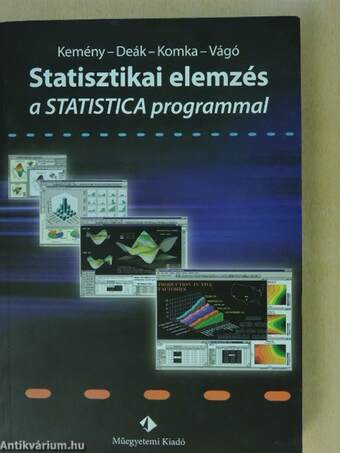 Statisztikai elemzés a STATISTICA programmal