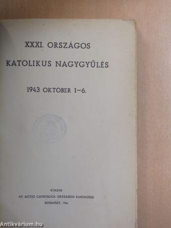 XXXI. Országos Katolikus Nagygyűlés