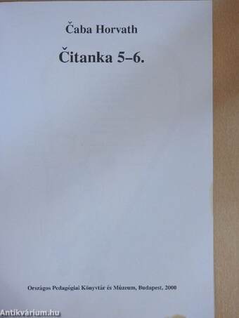 Čitanka 5-6.