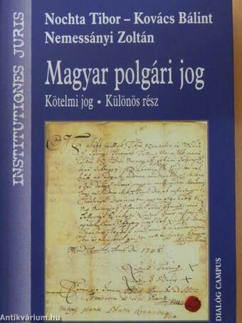 Magyar polgári jog - Kötelmi jog